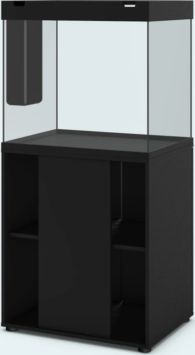 Juwel Lido 200 LED Aquarium-Set mit Unterschrank, schwarz/schwarz, 200l