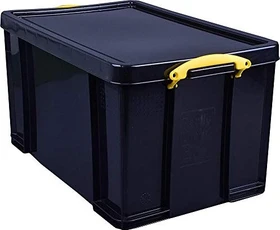 Really Useful Box Aufbewahrungsbox, 84l, schwarz