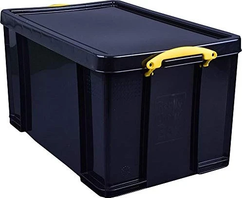 Really Useful Box Aufbewahrungsbox, 84l, schwarz
