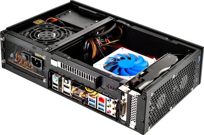 SilverStone Milo ML09, schwarz, Mini-ITX