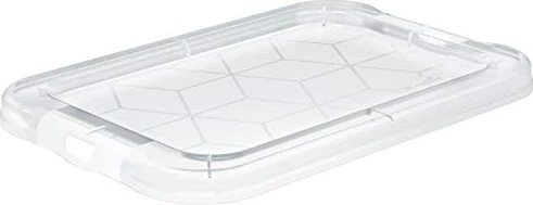 Rotho Evo Easy Storage Deckel für Aufbewahrungsbox, 1.2l, transparent/transparent