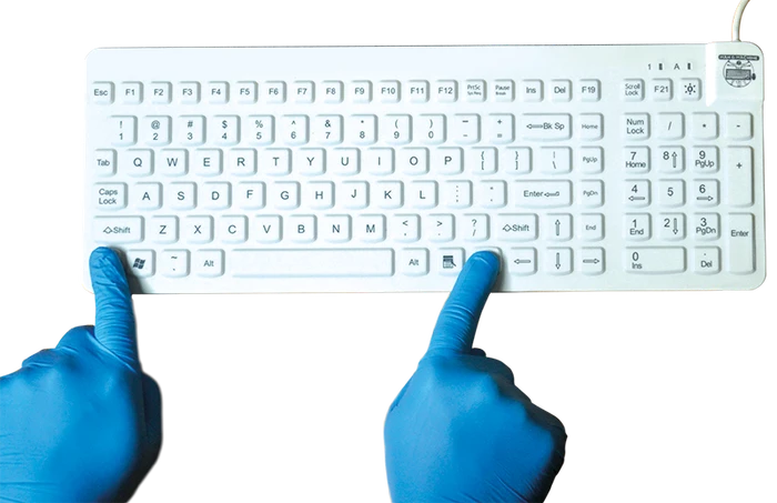 Man & Machine Really Cool Keyboard, weiß, USB, DE