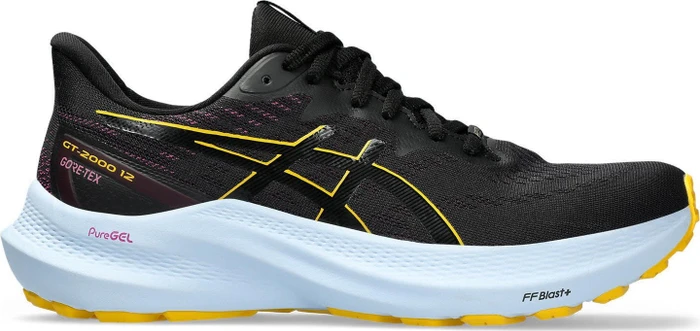 Asics GT-2000 12 GTX black saffron (Damen)
