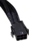NZXT 6/8-Pin PCIe Verlängerung 25cm, sleeved schwarz Vorschaubild