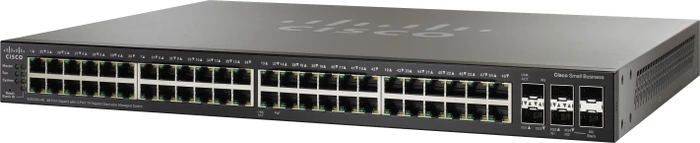 Cisco SG500X Rackmount Gigabit Managed Stacking Switch, 48x RJ-45, 2x SFP+