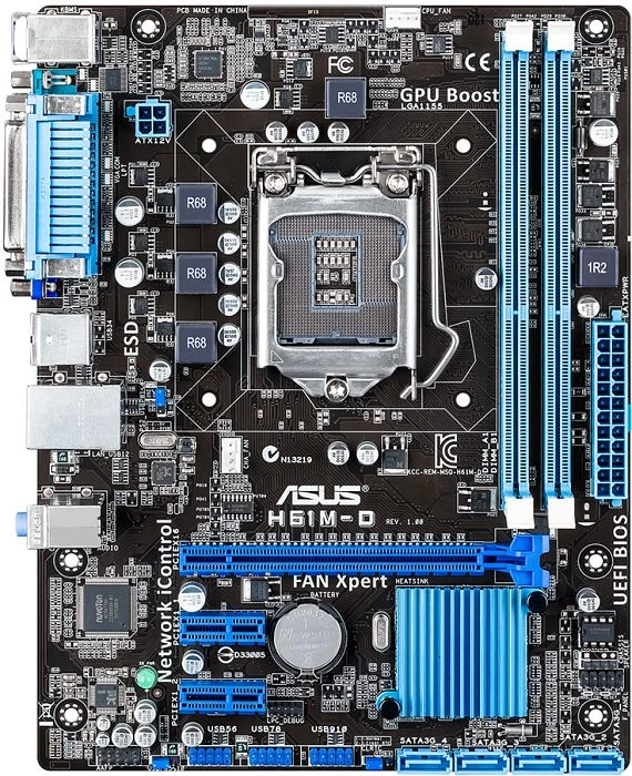 ASUS H61M-D (Intel 1155)