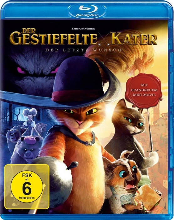 Der gestiefelte Kater: Der letzte Wunsch (Blu-ray)