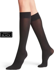 Falke Pure Matt 50 DEN Socken schwarz (Damen)