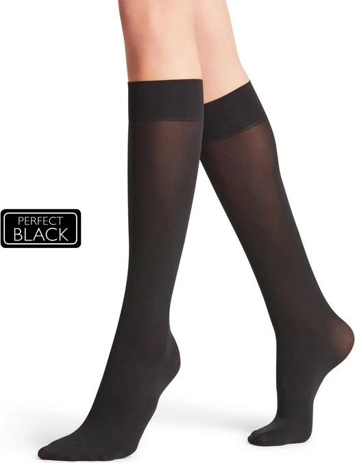 Falke Pure Matt 50 DEN Socken schwarz (Damen)