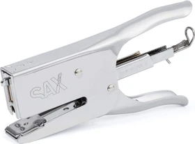SAX 630 Metall-Heftzange, silber/chrom