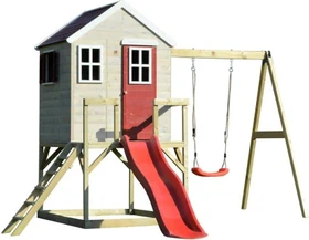 Wendi Toys Spielhaus Elefant mit Rutsche und Schaukel