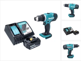 Makita DDF453RG1 Akku-Bohrschrauber inkl. Akku 6.0Ah