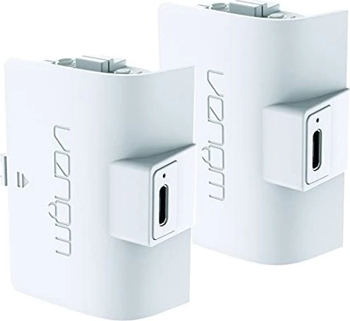 Venom Twin Rechargeable Battery Pack Akku weiß (Xbox One)
