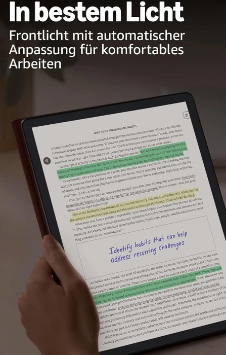 Amazon Kindle Scribe Colorsoft 1. Gen (2025), Graphit, 64GB Flash, mit Premium Eingabestift