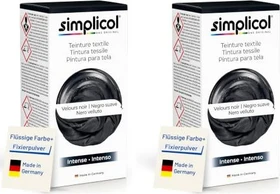 Simplicol Textilfarbe Intensiv samt-schwarz, 1 Stück
