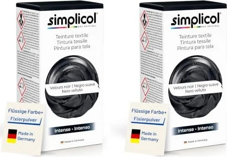 Simplicol Textilfarbe Intensiv samt-schwarz, 1 Stück