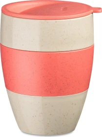 koziol Aroma To Go 2.0 Isolier-Speisegefäß 400ml nature desert sand/nature coral