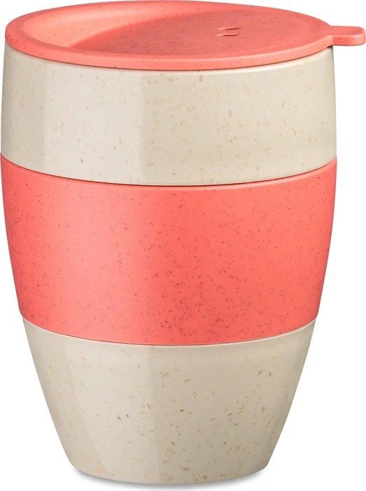 koziol Aroma To Go 2.0 Isolier-Speisegefäß 400ml nature desert sand/nature coral