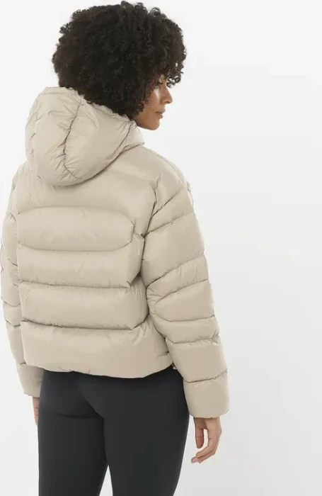 Salomon Outline Novelty Cropped Down Funktionsjacke rainy day (Damen)
