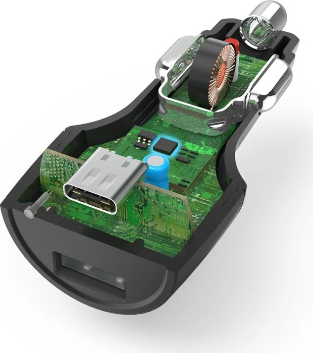 Hama Kfz-Ladegerät USB USB-C Power Delivery/Quick Charge 3.0 + USB-A 42W schwarz