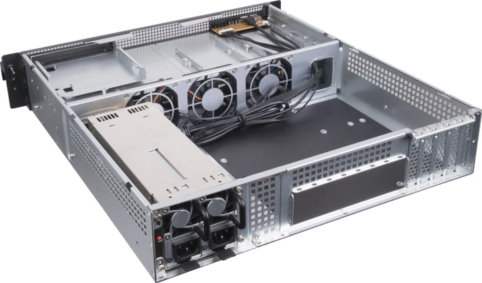 SilverStone Gemini GM600-2UG Gold 600W, 2HE-Servernetzteil