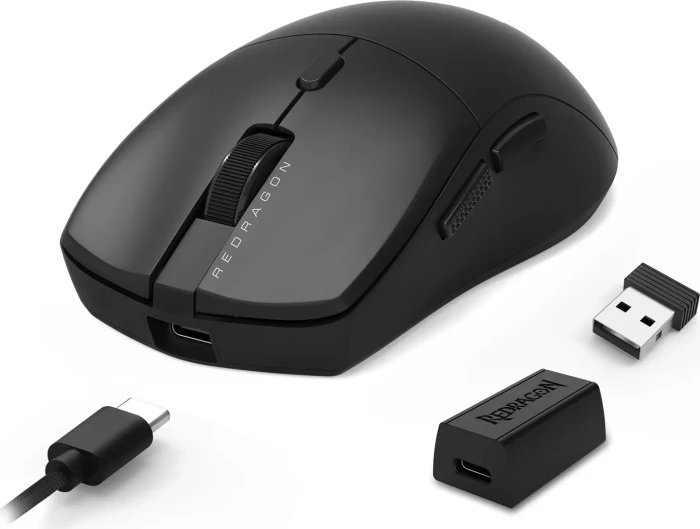 Redragon M919 SPARDA Ultra 8K Wireless Gaming Mouse schwarz, USB/Bluetooth