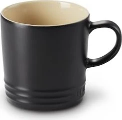 Le Creuset Becher 350ml schwarz matt
