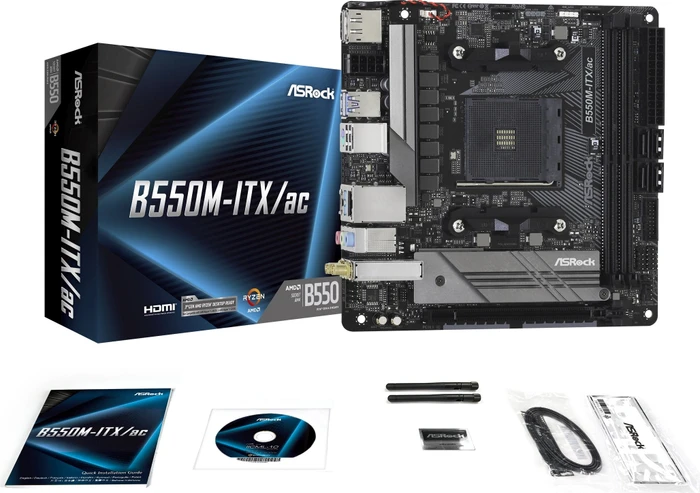 ASRock B550M-ITX/ac (AMD AM4)