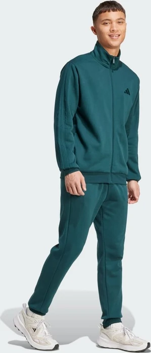 adidas Sportswear Basic 3-Streifen Trainingsanzug aurora ivy (Herren)