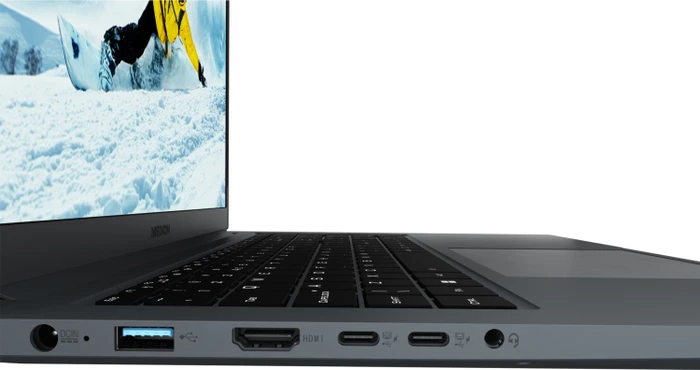 Medion Akoya P17615, Titan Grey, Core i5-12500H, 8GB RAM, 512GB SSD, GeForce MX550, DE