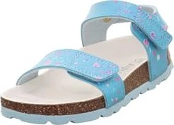 Superfit Fussbettpantoffel Sandale blau (Junior)