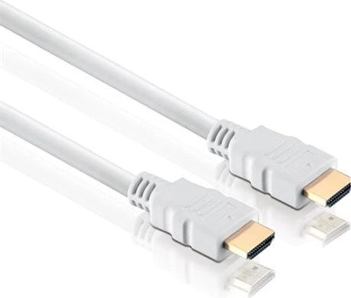 HDSupply High Speed mit Ethernet HDMI 1.4 Kabel weiß, 5m