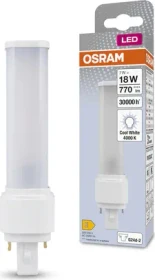 Osram Ledvance Dulux D/E LED HF & AC Mains 7W/840 G24d-2
