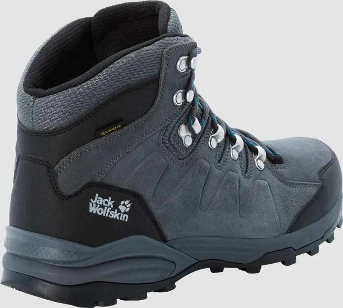 Jack Wolfskin Refugio Texapore Mid grau/schwarz (Herren)