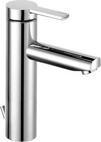 Keuco Plan Blue Einhebel-Waschtischmischer 130 mit Zugstange aluminium-finish