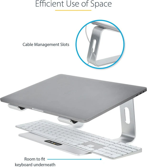 StarTech Notebook-Stand 13-17.3", silber