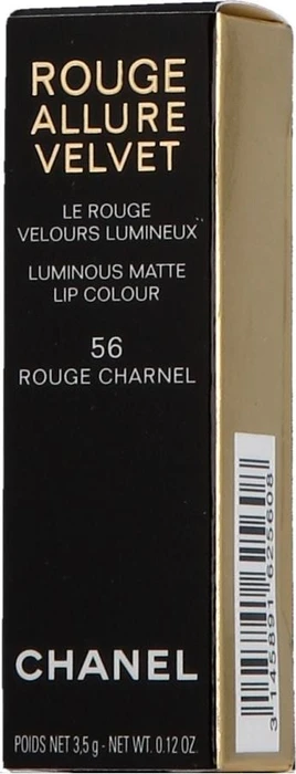 Chanel Rouge Allure Velvet Lippenstift 56 Rouge Charnel, 3.5g