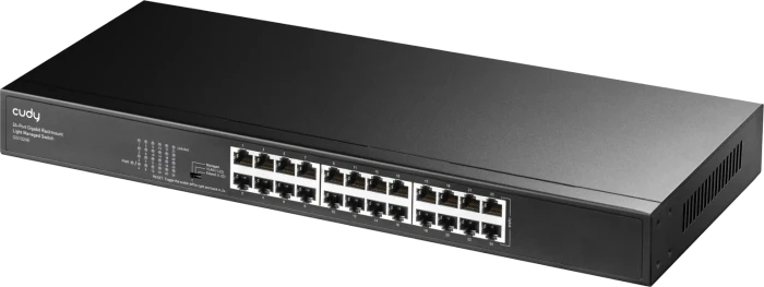 Cudy GS100 Series Rackmount Gigabit Managed Switch, 24x RJ-45