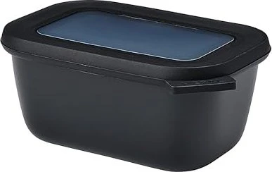 Mepal Multischüssel Cirqula rechteckig Aufbewahrungsbehälter 750ml nordic black