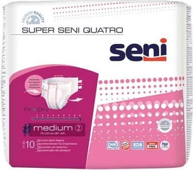 Seni Super SENI Quatro Schutzhose Größe M, 10 Stück