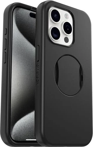 Otterbox OtterGrip Symmetry für Apple iPhone 15 Pro schwarz