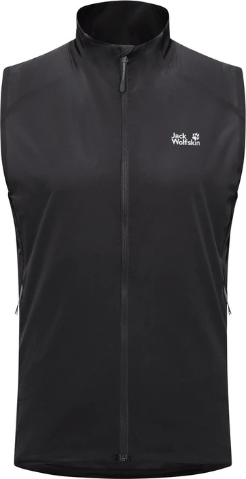 Jack Wolfskin Prelight Stride Funktionsweste schwarz (Herren)