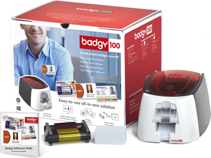 Evolis Badgy 100 Kartendrucker, USB 2.0