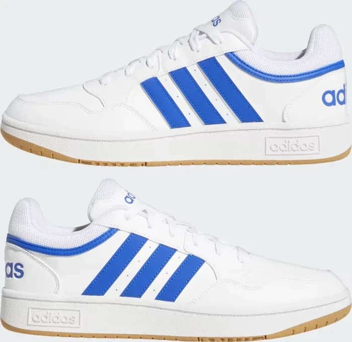 adidas Hoops 3.0 Low Classic Vintage cloud white/royal blue/gum
