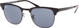 Ray-Ban RB3716 Clubmaster Metal 51mm matte black-black/blue classic
