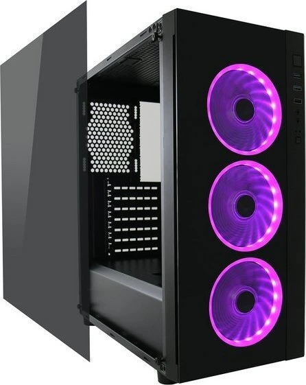 LC-Power Gaming 995B Light Box, Glasfenster