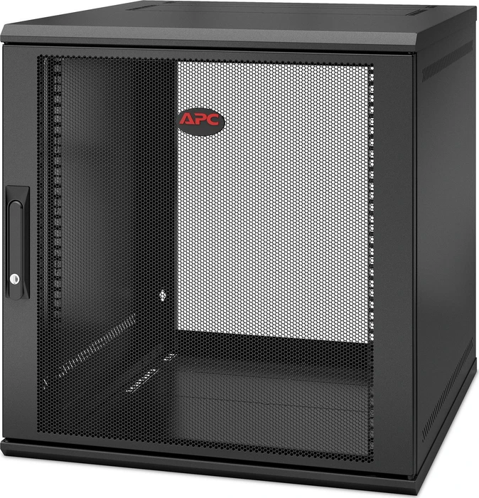 APC NetShelter WX 19" Wandgehäuse 12HE, Gitternetztür, schwarz, 600mm tief
