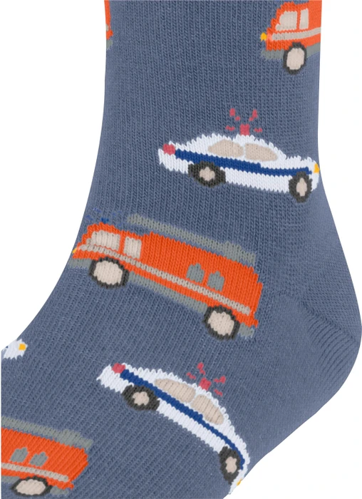 Falke Police and Fire Cars Socken light jeans (Junior)