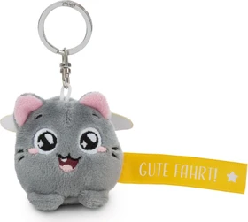 Nici Katze Gute Fahrt Schlüsselanhänger 5cm