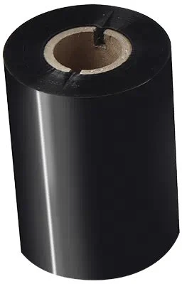 Brother Premium Wachs Thermotransferband schwarz, 80mm, 300m